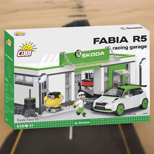 Škoda Fabia R5 - Racing garáž, 535 k